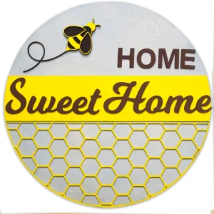 3D Sweet home wall hanging primary