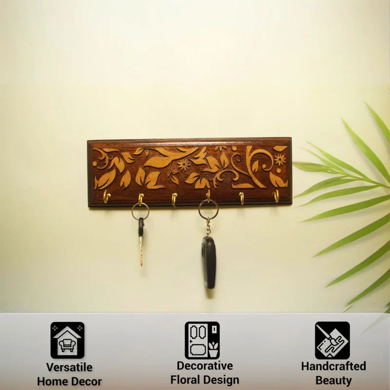 3D Wallnut key hanger spec