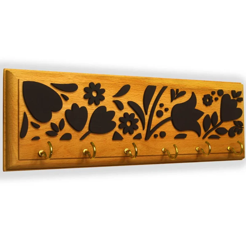3D ebony key hanger