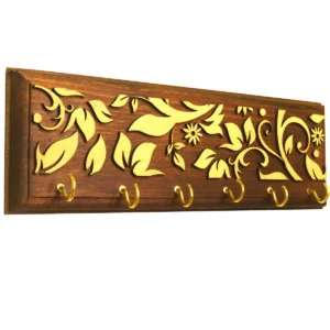 3D wallnut key hanger