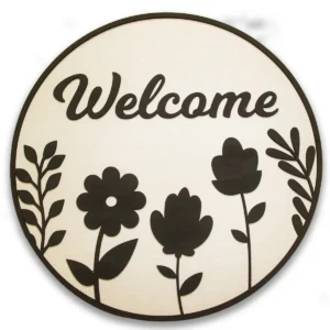 3D welcome wall hanging primary
