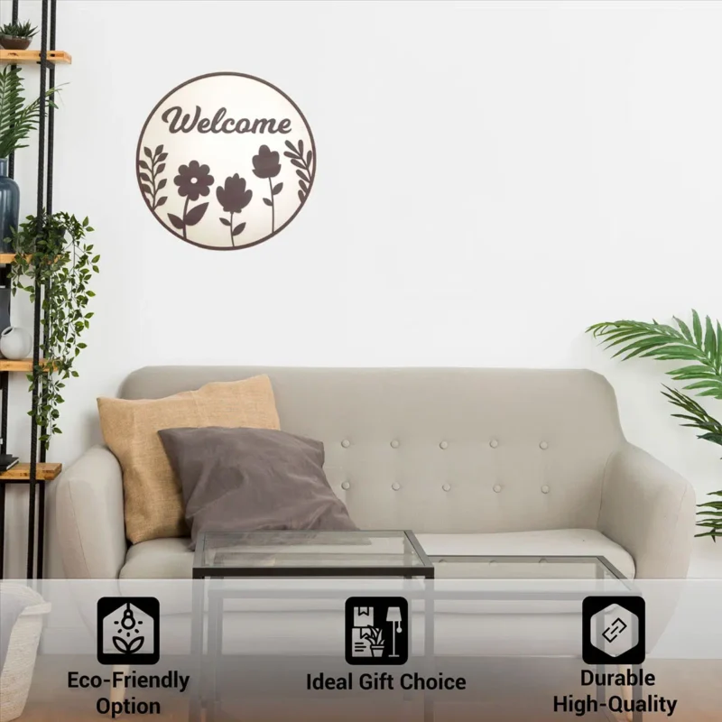 3D welcome wall hanging spec