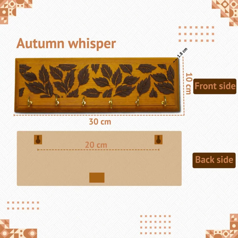Autumn 3D keyhanger size