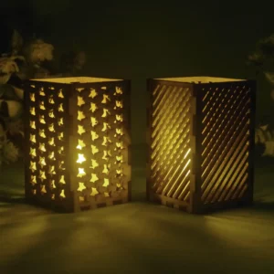 Candle holder starstripe