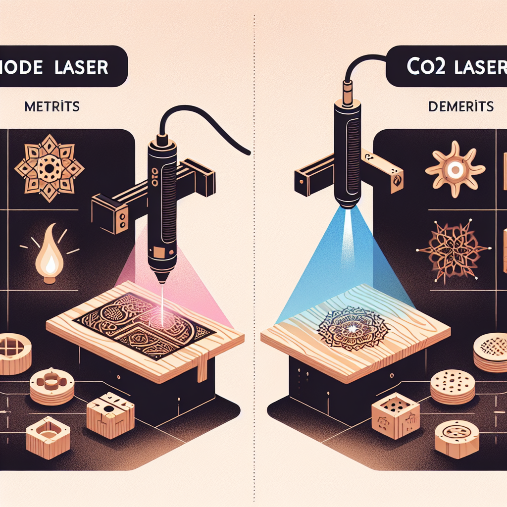 Diode Laser vs. CO2 Laser: Merits and Demerits for Home Decor Products
