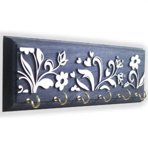 silver 3D key hanger
